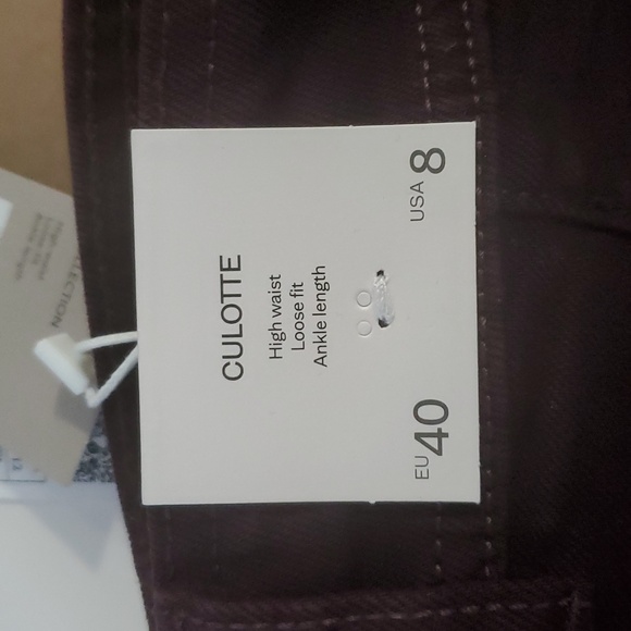 🍷 Mango High Rise culotte jeans - Picture 7 of 10